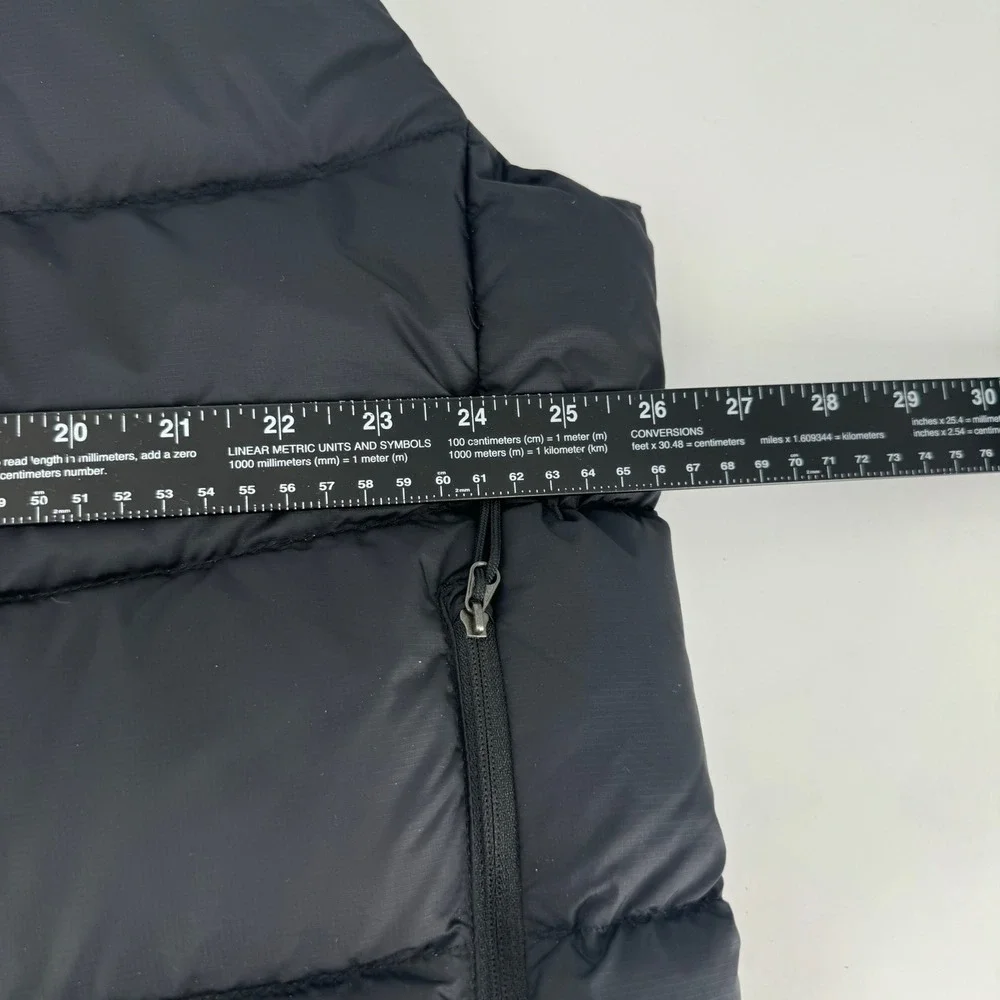 The North Face 700 Down Puffer Vest Mens XXL Black Atlas Nuptse Style Full Zip